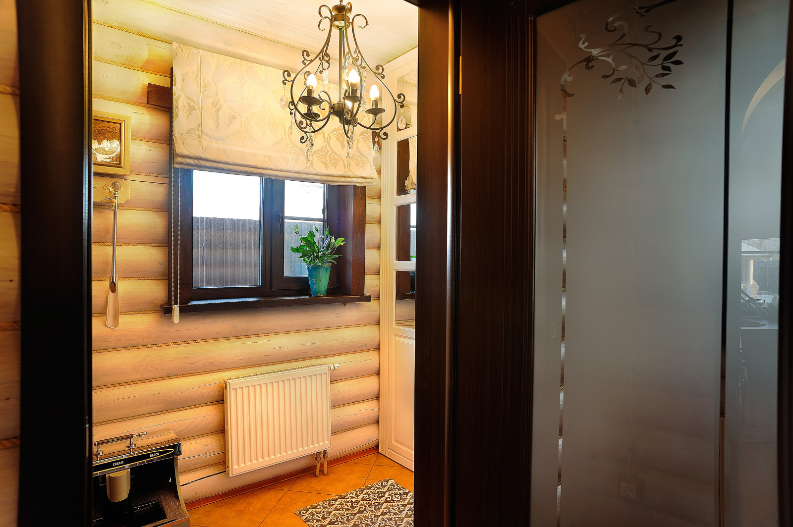 Бревенчатый дом для гостей