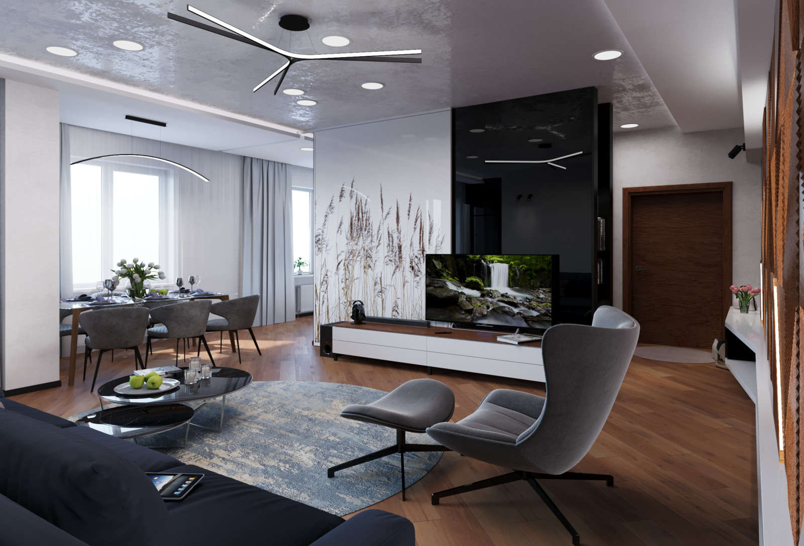 Двухкомнатная квартира