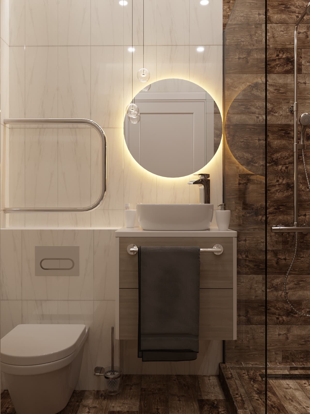 Дизайн-проект 1 комнотной квартиры