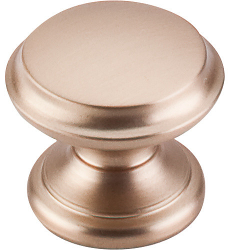 Top Knobs  -  Flat Top Knob 1 3/8" - Brushed Bronze