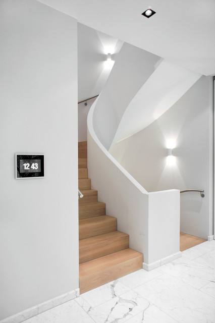 Grunewald Villa modern-staircase