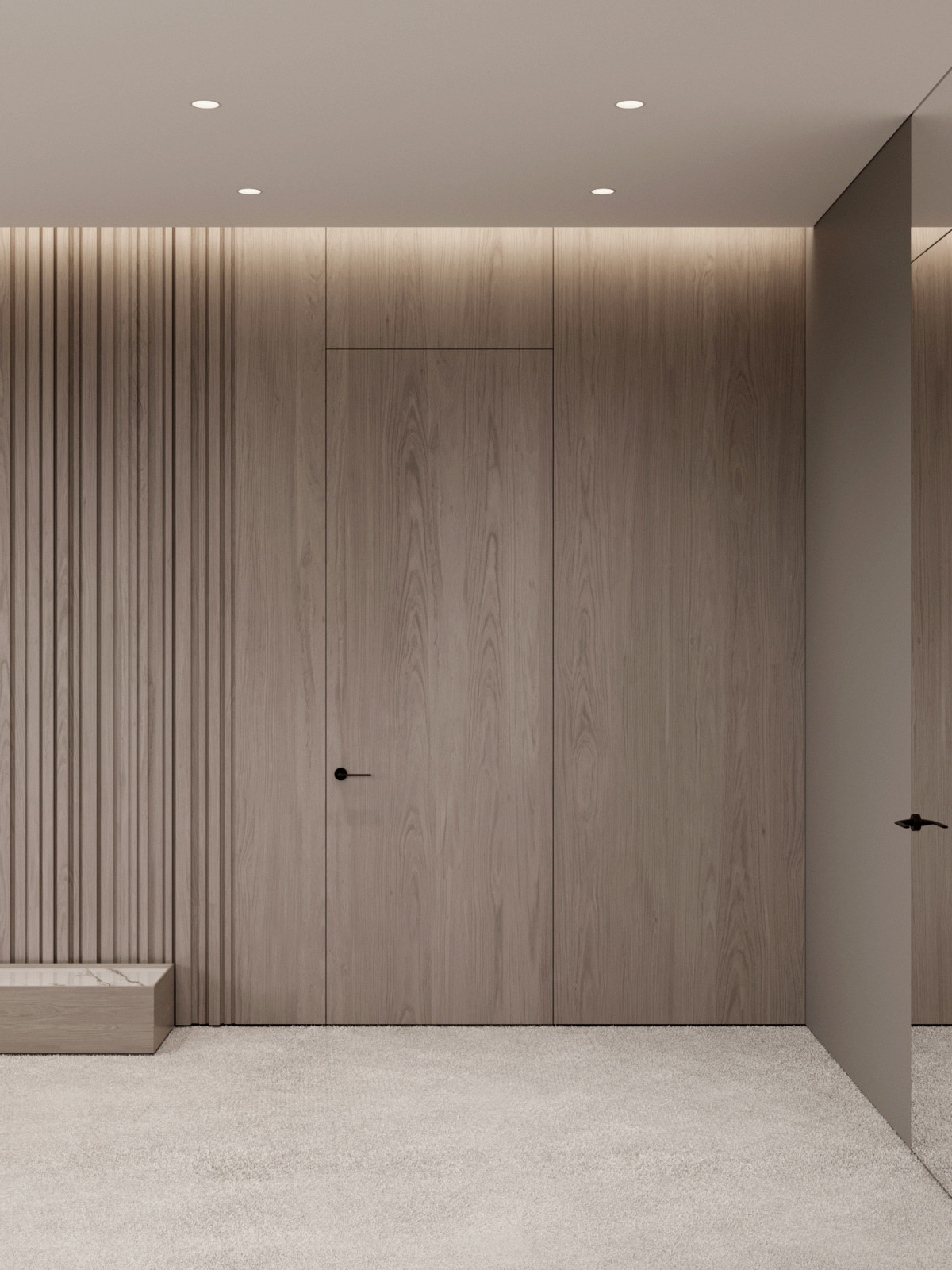 Хозяйская спальня с гардеробной, 25 кв.м