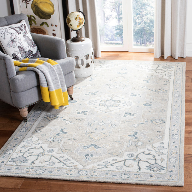 Safavieh MicroLoop Collection MLP505 Rug Mediterranean Area Rugs