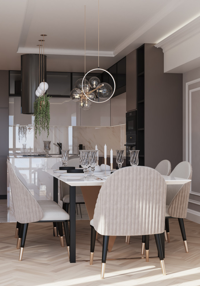 Проект кухни-гостиной г.Иркутск