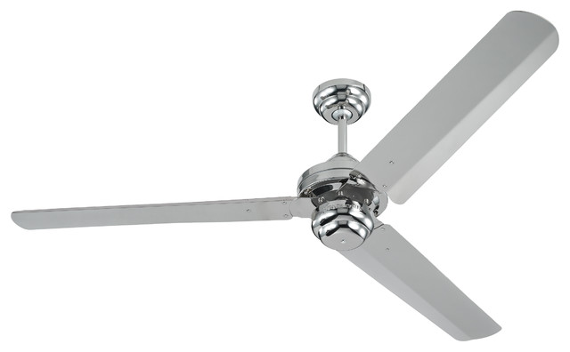 Monte Carlo 54 Studio Polished Nickel Ceiling Fan Contemporary Studio Polished Nickel Ceiling Fan