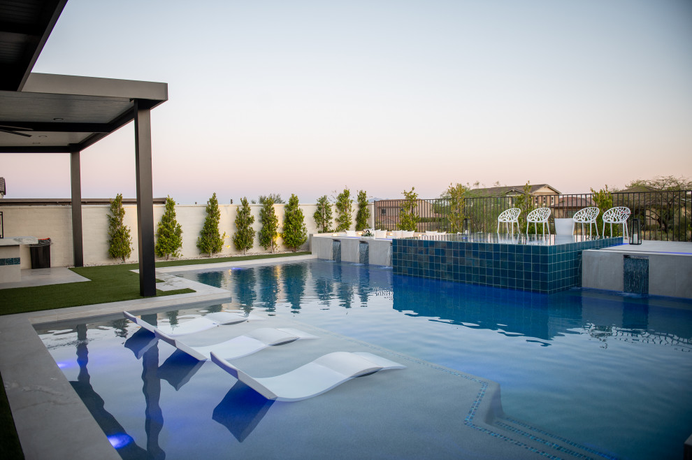Modern pool