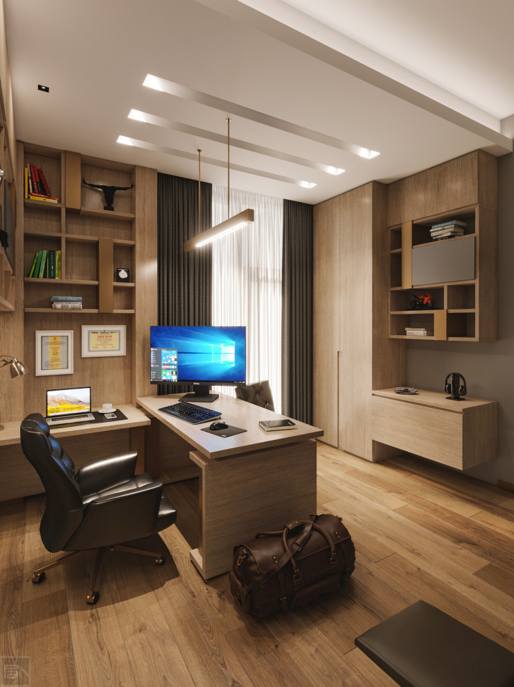 Дизайн-проект квартиры в ЖК "Фьюжн парк"