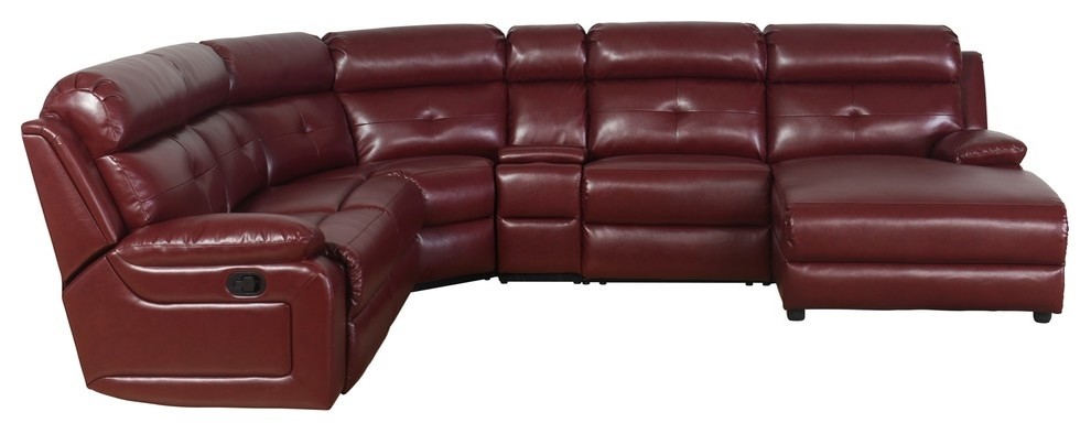 Abbyson Living Bonded Leather Living Room Furniture