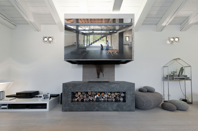 Casa FILC contemporary-living-room