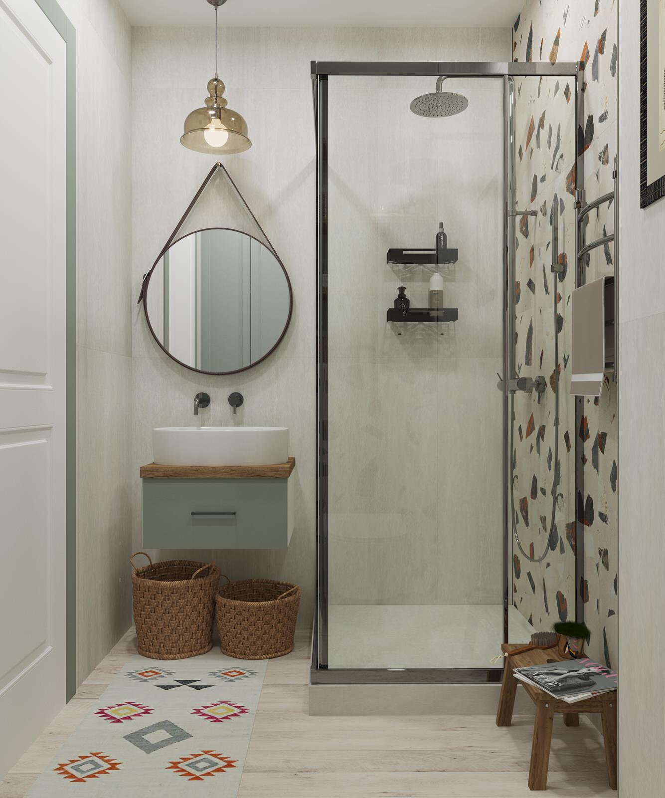 Однокомнатная квартира в стиле Бохо