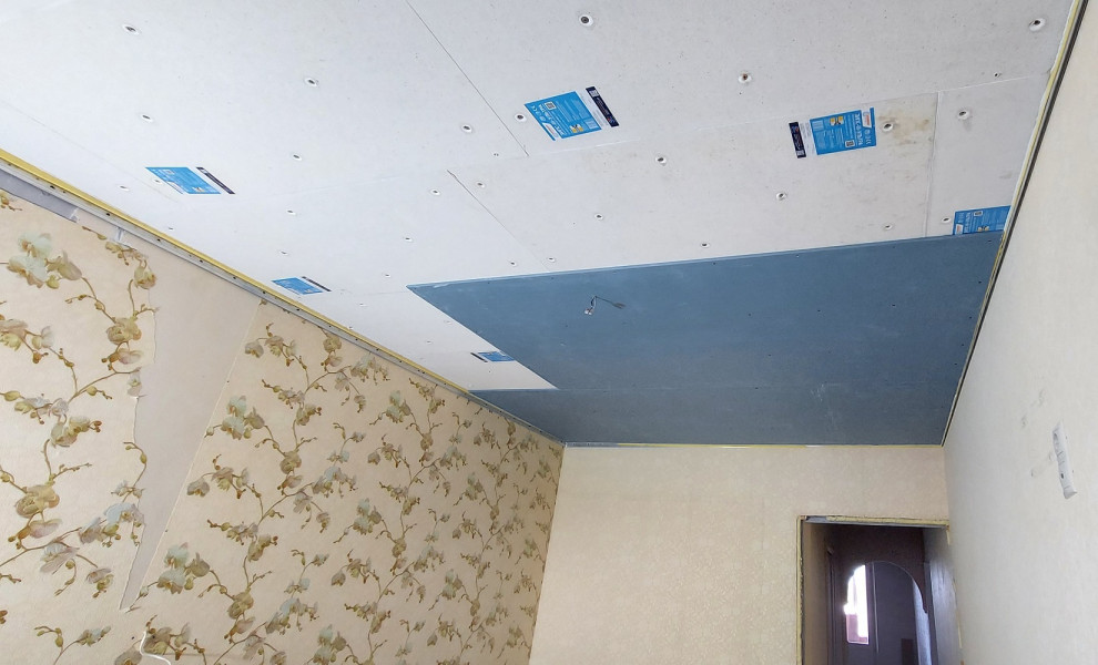 Шумоизоляция потолка в панельном доме