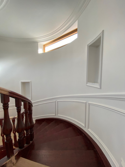 Wall Panelling & Curves klassisk-trappa