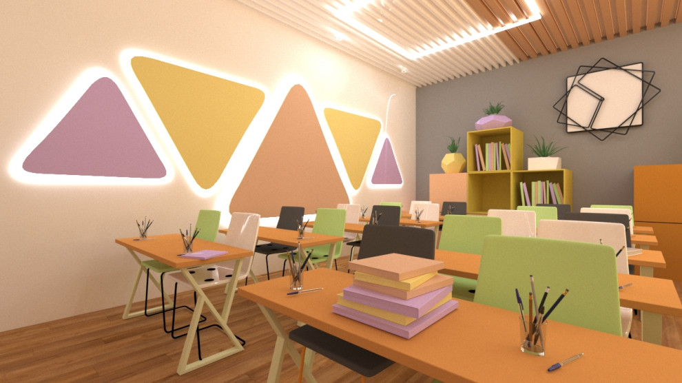 Дизайн проект современной школы