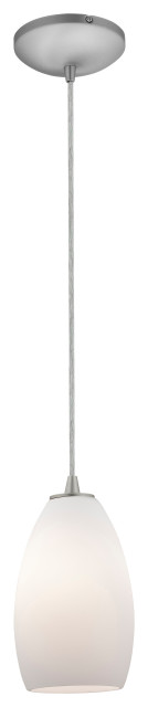 Access Lighting 28012-4C-BS/OPL Champagne - 9" 12W 1 LED Cord Pendant