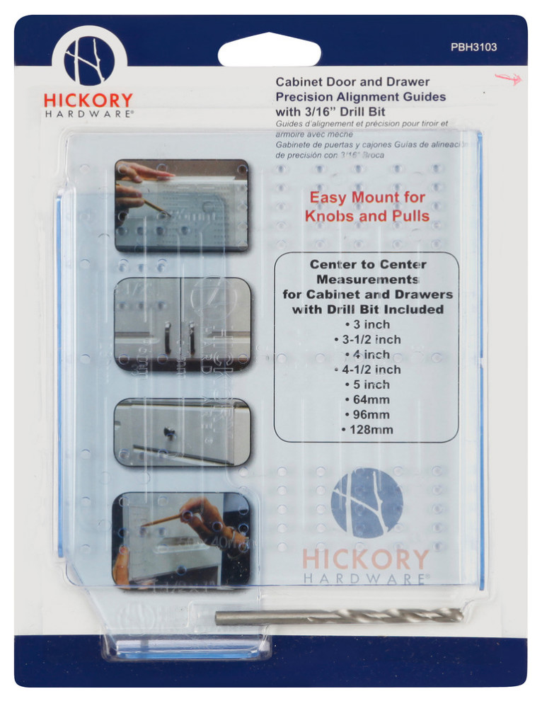 Mounting Templates Kit, Clear Blue