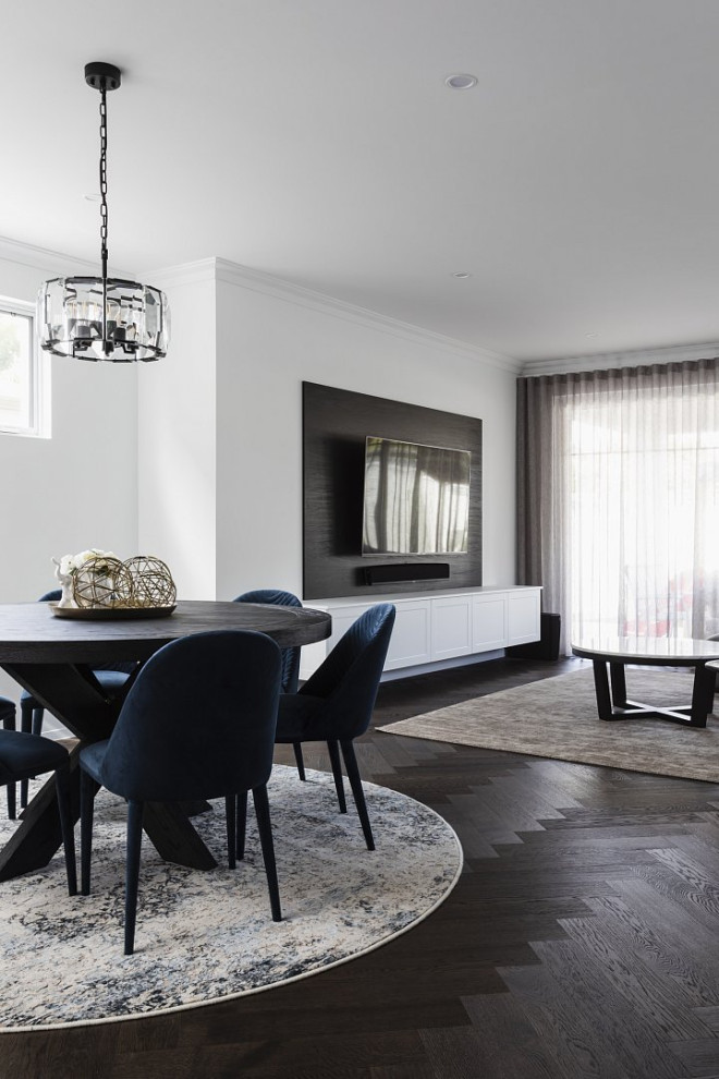 Черно-белый интерьер