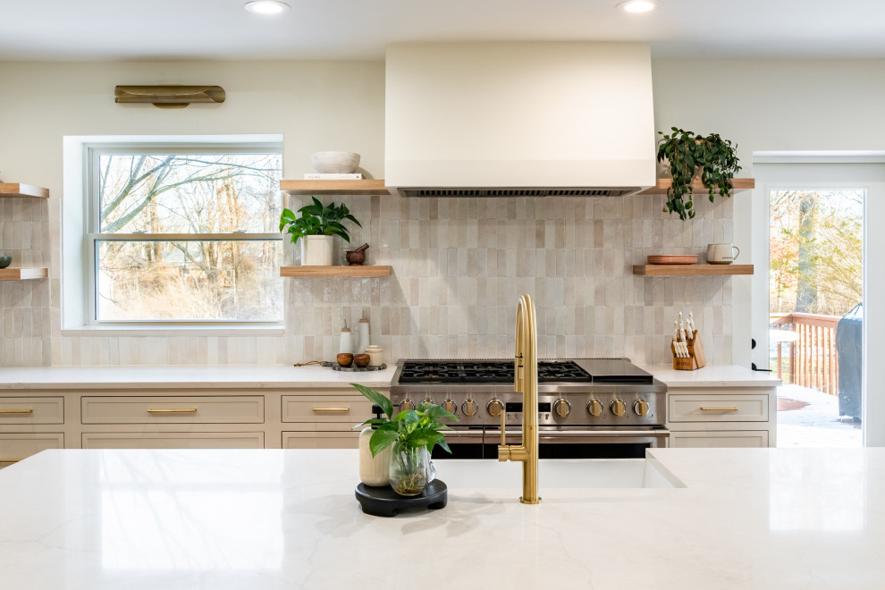 Custom Kitchen Cabinetry and Island