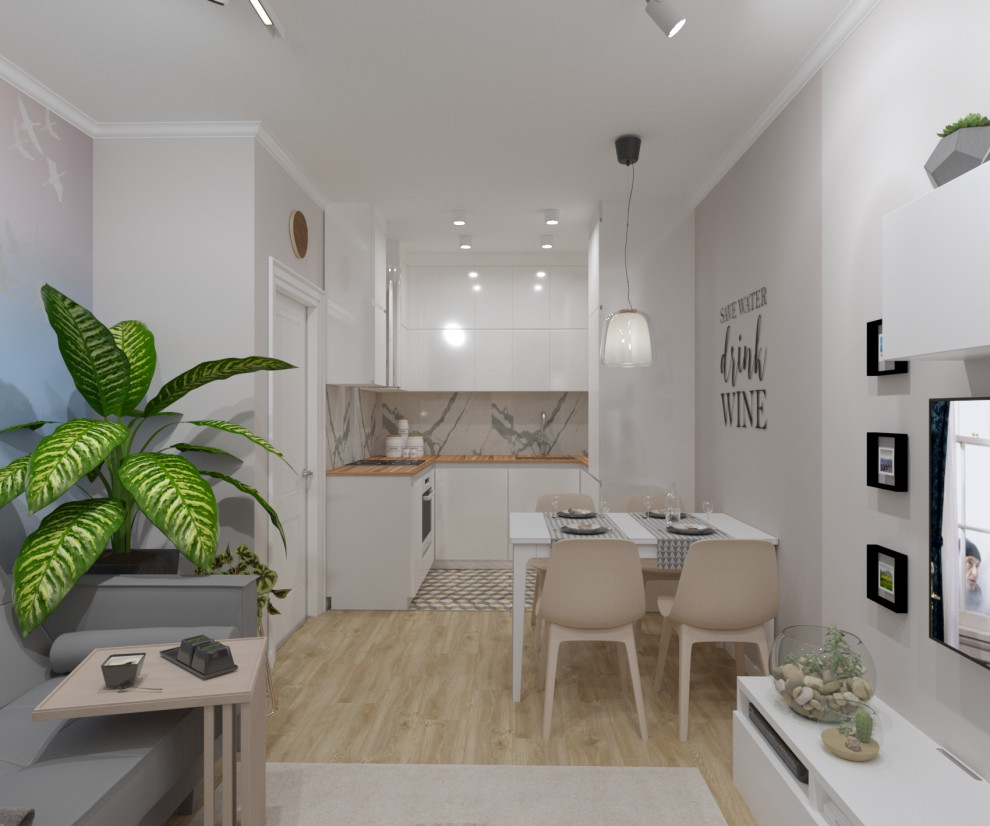 Современная квартира мечты на средний бюджет