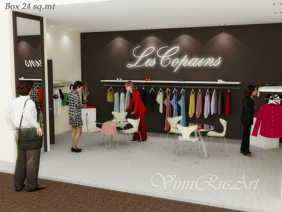 Визуализации выставочных стендов