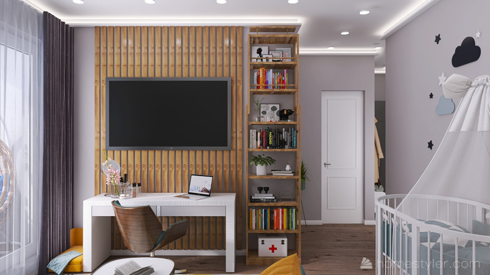 Дизайн-проект квартиры для молодых родителей