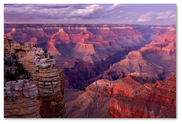 Mike Jones Photo 'Grand Canyon near Mather Point' Canvas Art, 16x24