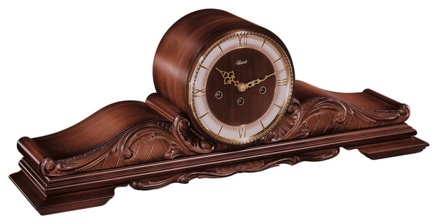 Queensway Tambour Mantel Clock