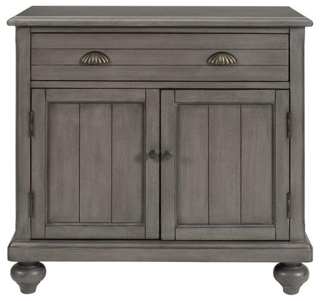 Farmhouse Hall Chest in Gray Traditional Accent Chests And by Homesquare Houzz