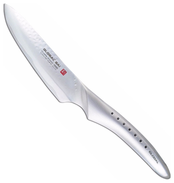 Global Sai SAIT04 4 1/2" Jumbo Steak Knife Traditional Steak