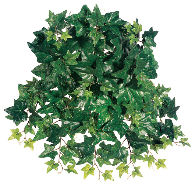 Silk Plants Direct Sage Ivy Hanging Plant Bush, Pack of 12
