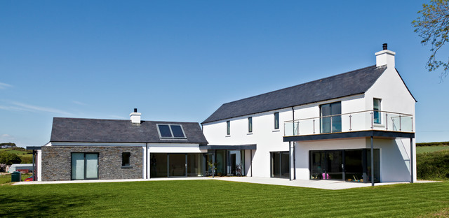 Drumlins Eco House trendy-hus-og-facade