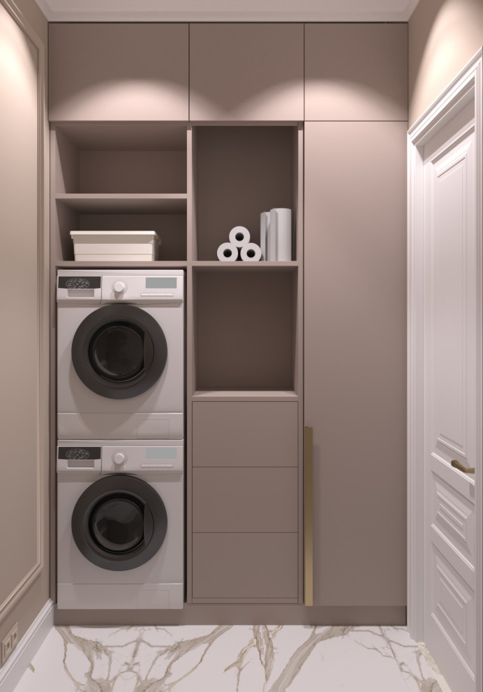 Кухня-гостиная в квартире 160 м2 в ЖК LIVE-Кутузовский.