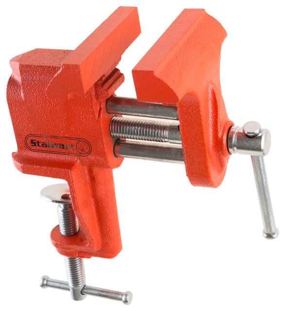 Clamp On Vise With 3 Inch V Jaw For Table And Bench By Stalwart