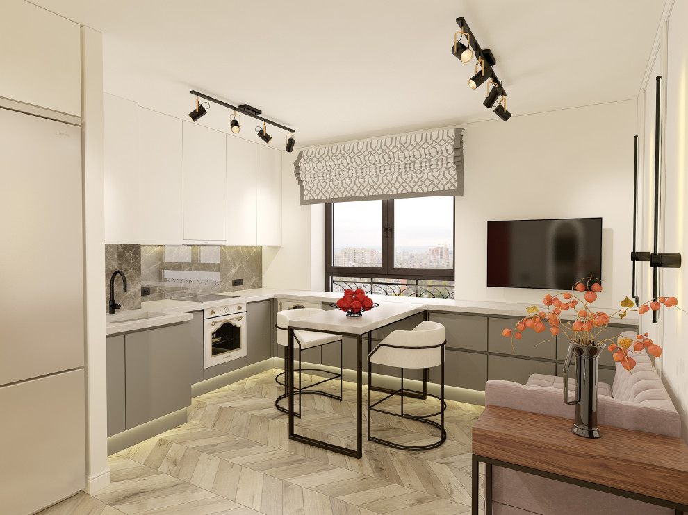 Квартира 47,66 кв. м (в современном стиле)