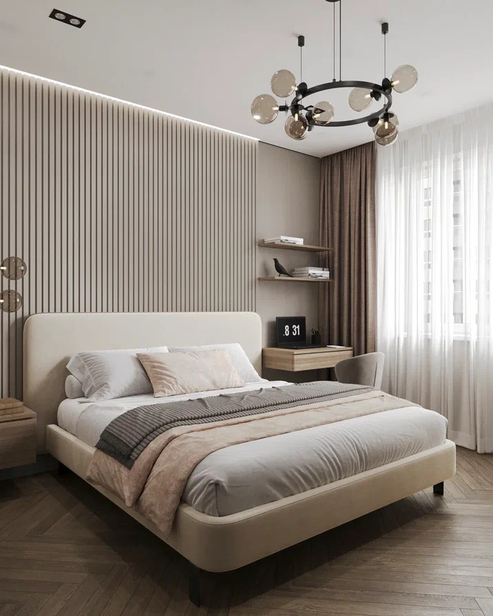 современный минимализм с элементами скандинавского  стиля