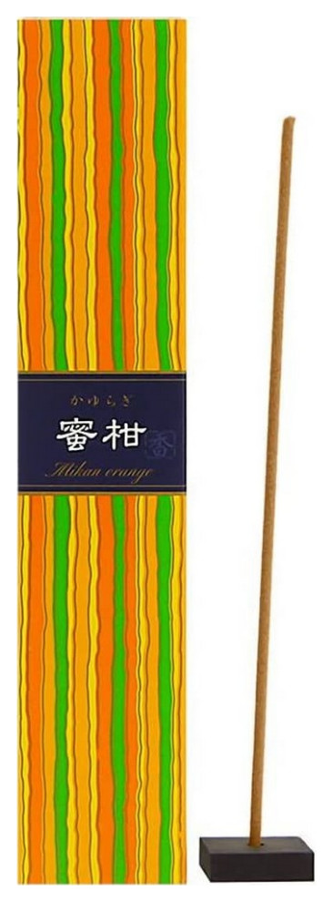 Nippon Kodo Kayuragi Japanese Incense Sticks, Mikan Orange