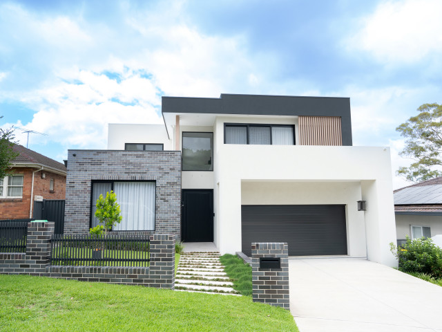 Ryde - Modern Bespoke Home Build modern-fasad