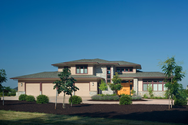 Chou Residence contemporaneo-facciata