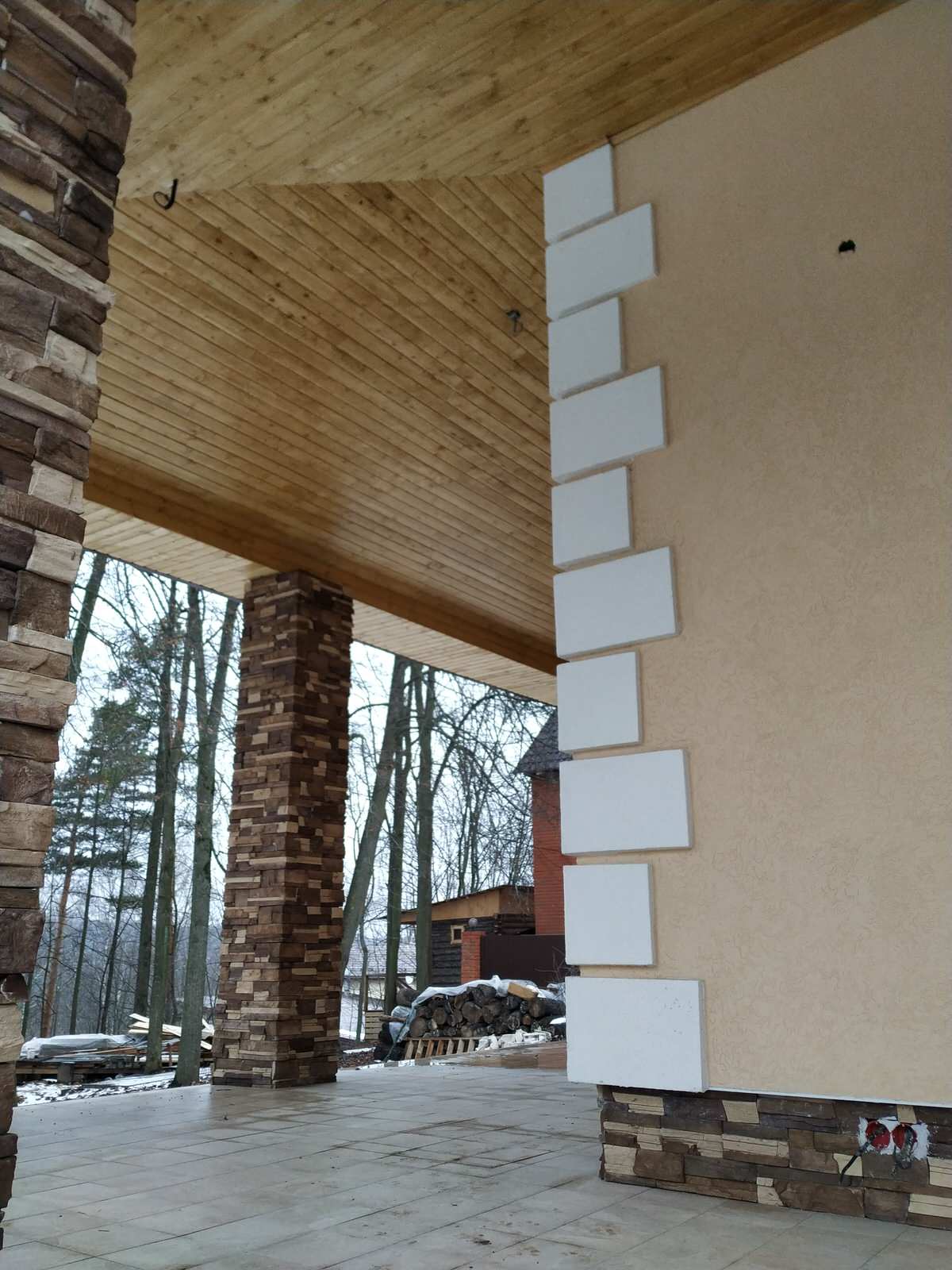 Утепление газобетонного дома пенопластом ППС16Ф 150мм по системе Ceresit