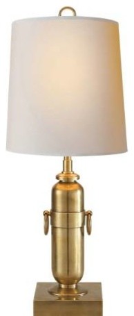 Visual Comfort TOB3730HAB-NP Thomas O'Brien Small Jonathan 1 Light Table Lamp in