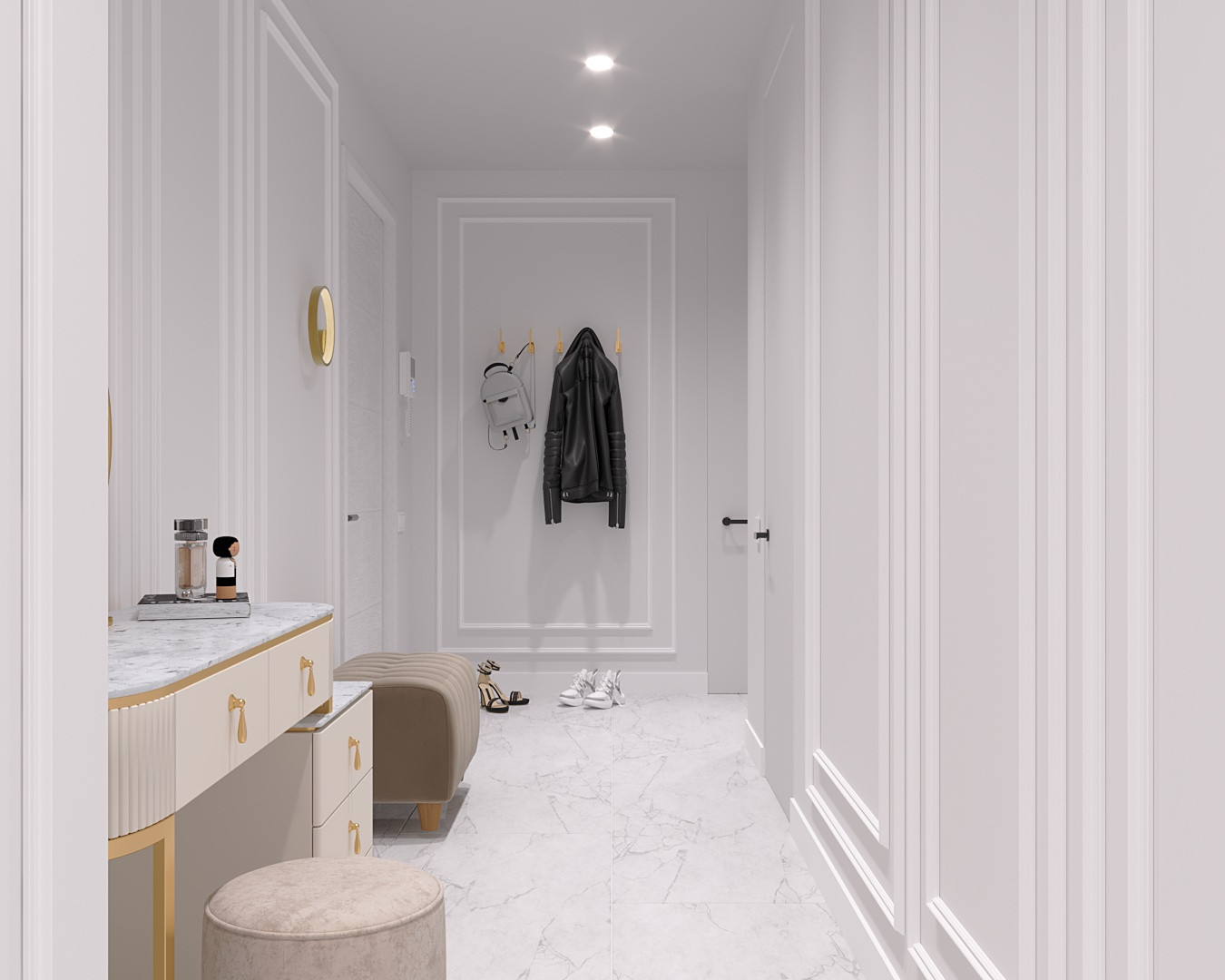 Трехмонтантная квартира для женщины