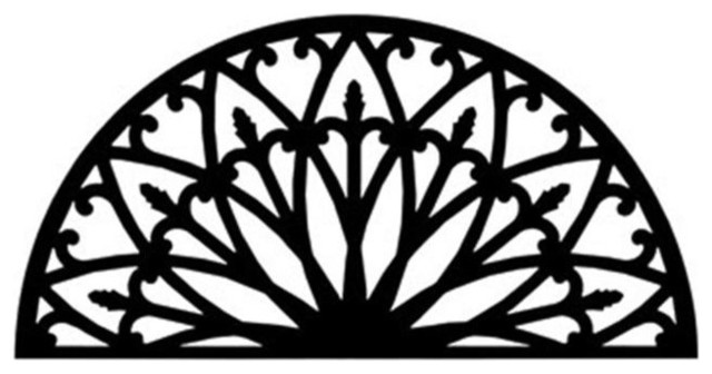 Half Round Iron Wall Art Style 196 Traditional Outdoor By Unbeatable Inc Houzz - Large Round Wrought Iron Wall Decor