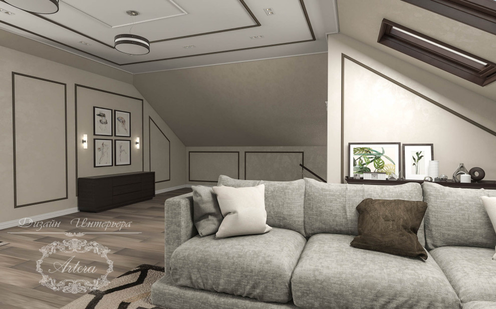 Дизайн мансардного этажа, Тамбов