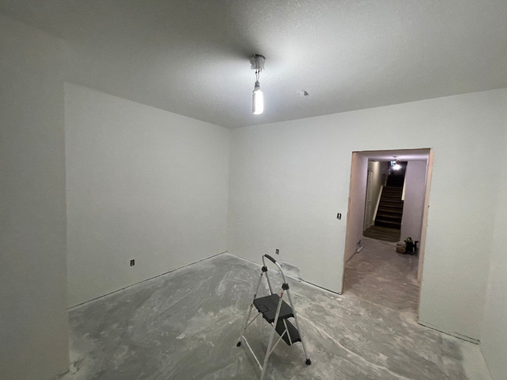 Basement Drywall, Painting, HVAC, Plumbing