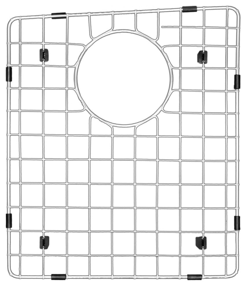 Karran GR-6005 Stainless Steel Grid 12-3/4" x 15" fits QT-710/QU-710 left bowl