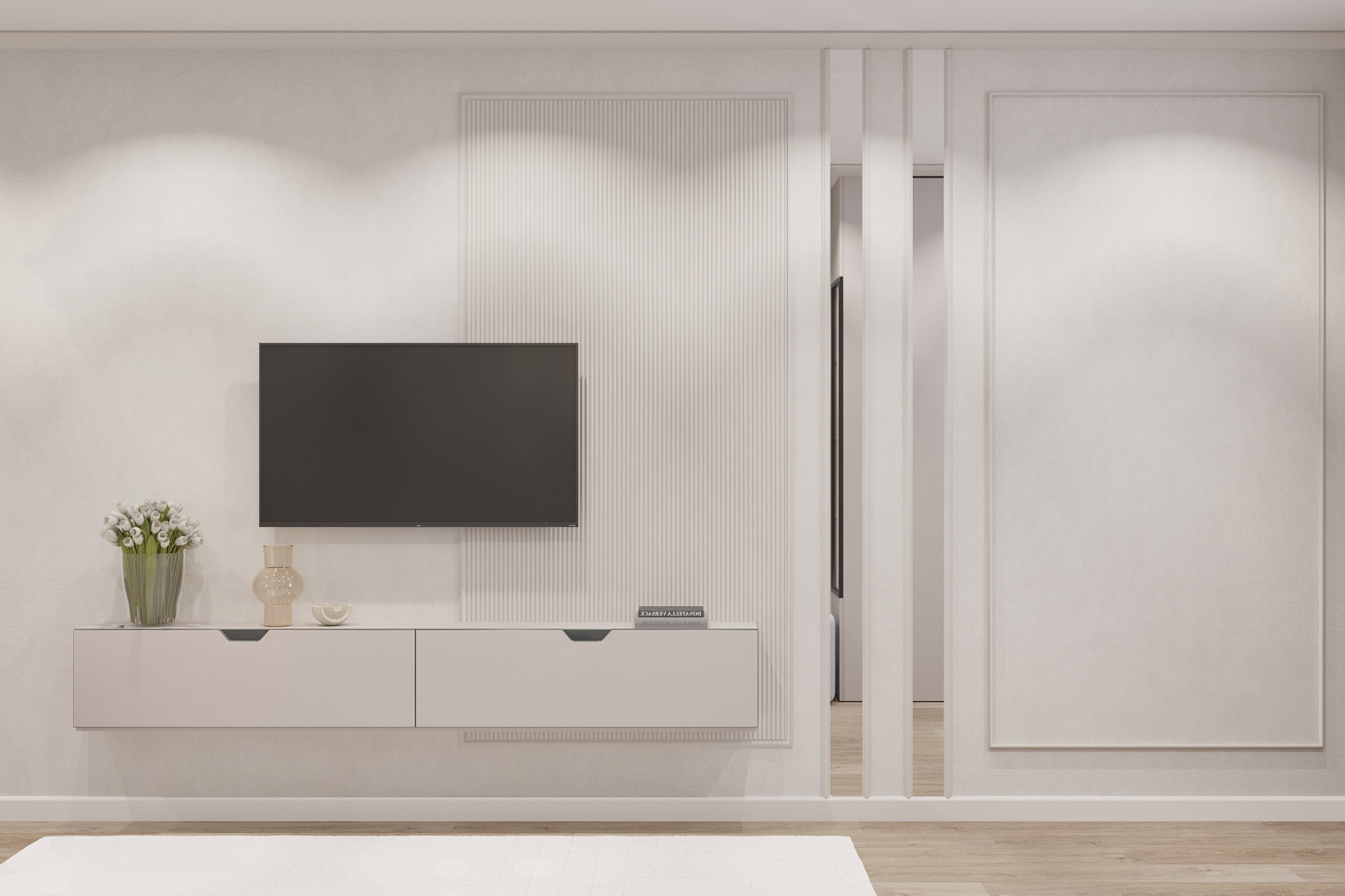 Квартира 80 м2 для семьи с двумя дочками