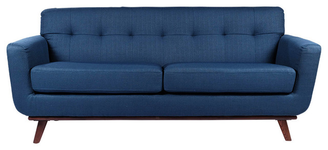 Retro 3 Seater Sofa Daffodil Midcentury Sofas By Ere Retro 3 Seater Sofa Navy Blue