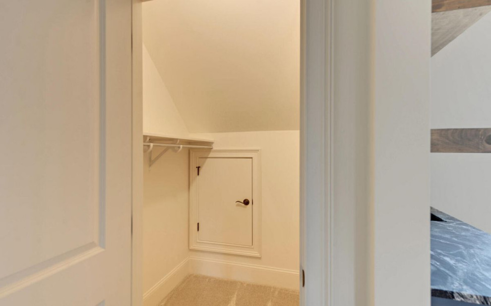 Inspiration for a transitional walk-in closet remodel in Atlanta