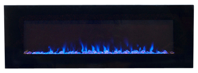 Northwest LED Fire and Ice Electric Fireplace with Remote - 54 Inch