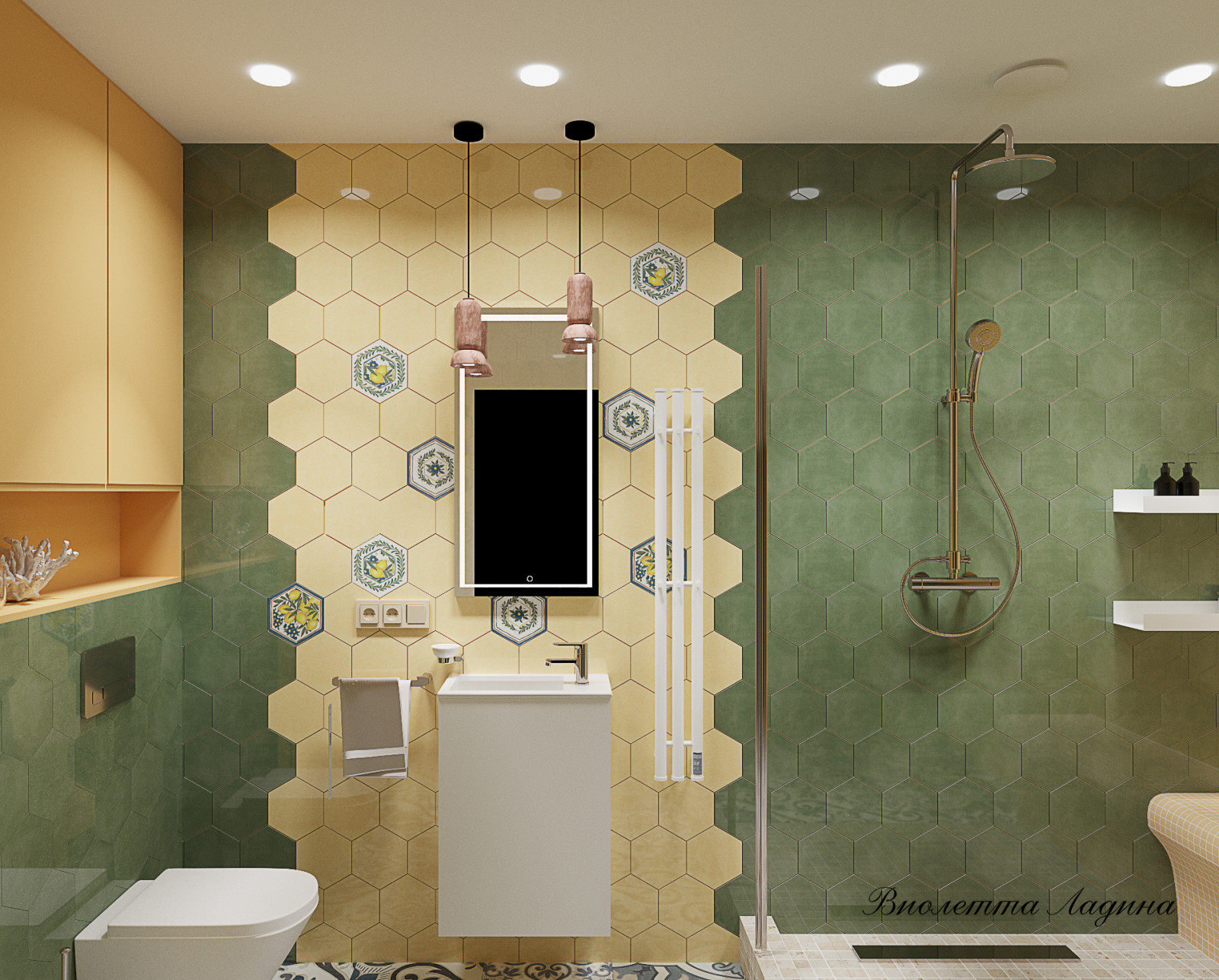 Большая квартира с воспоминаниями о путешествиях.