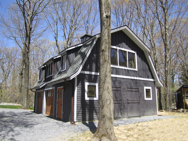 Writer's Studio Barn landstil-skur